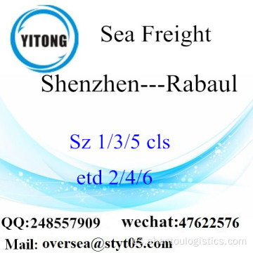 Shenzhen Puerto LCL Consolidación Para Rabaul
